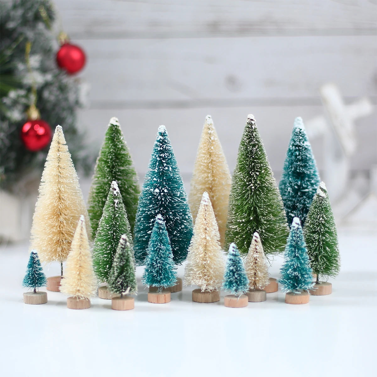 Mini Albero di Natale in Legno