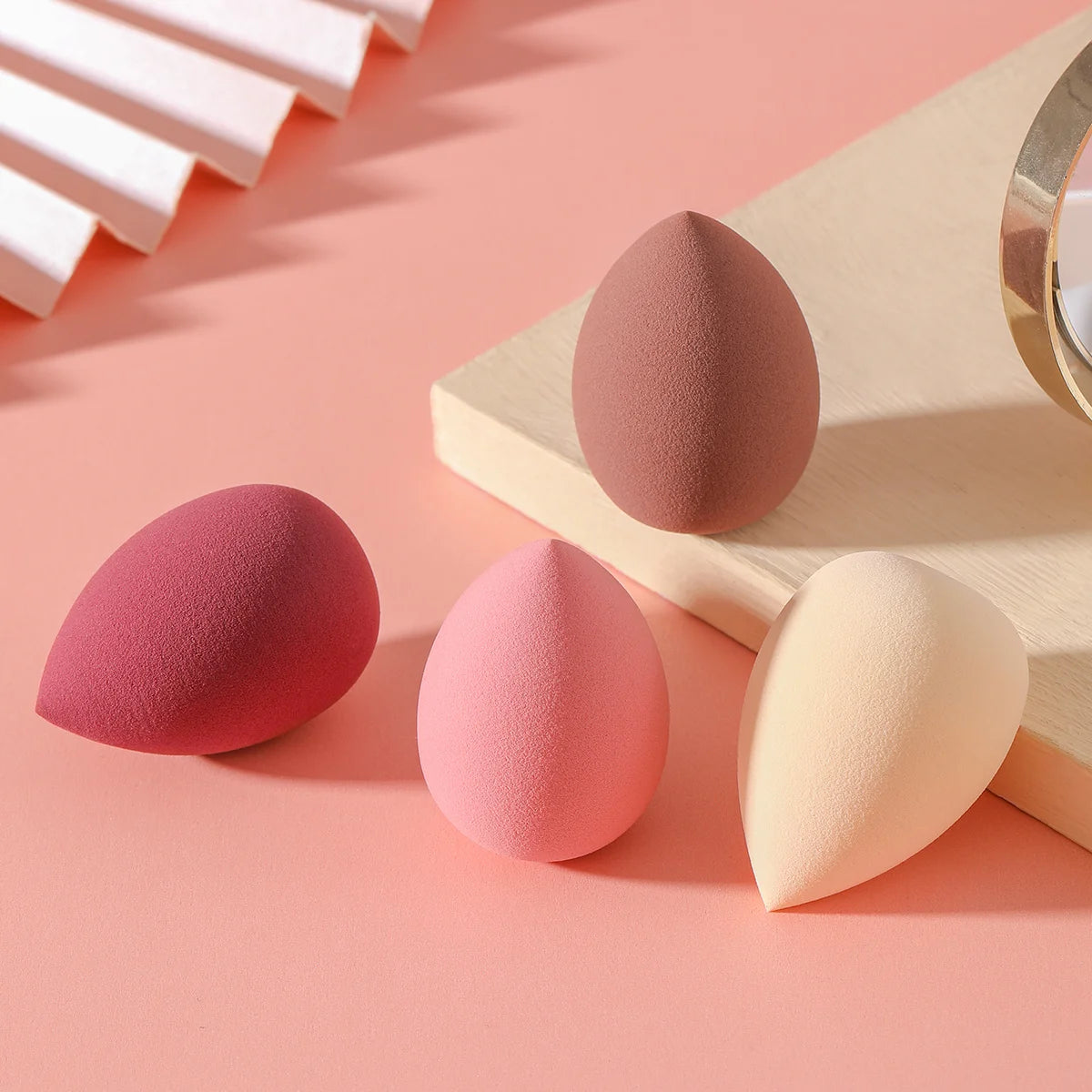 4 pezzi Beauty Blender forma di goccia